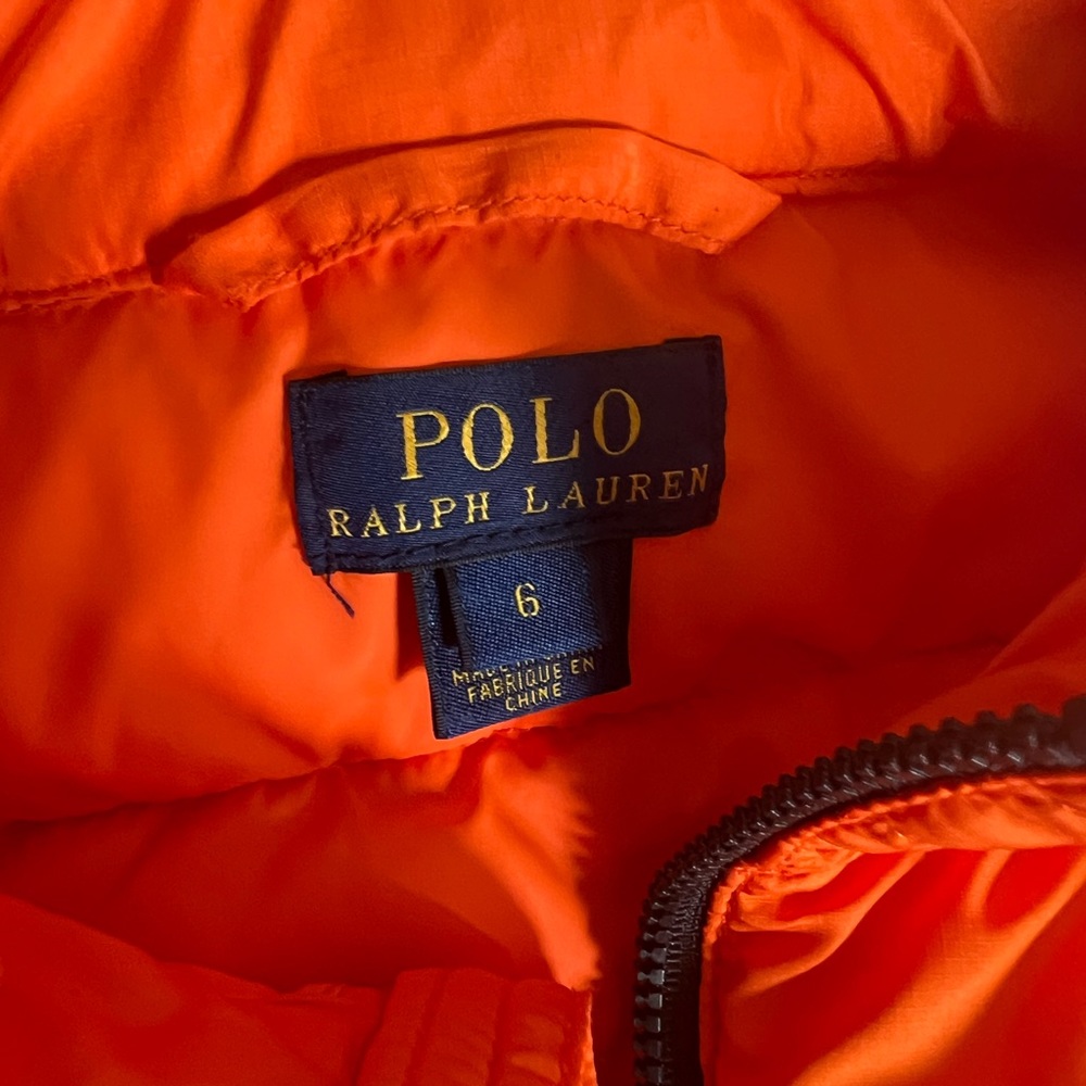 Polo vest size 6